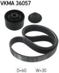 SKF Set curea transmisie cu caneluri SKF VKMA 36057 (VKMA 36057) - automobilus