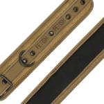 Fetish Submissive Origin AC Vegán bőr csukló mandzsetta - barna