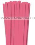  Közép rózsaszín, 10mm-es quilling papírcsík (50db, 49cm)