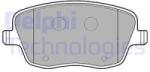 DELPHI set placute frana, frana disc DELPHI LP1728 (LP1728)