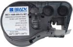 Brady MC1-1000-595-CL-WT / 131607, benzi autoadezive 25.40 mm x 6.10 m (MC1-1000-595-CL-WT)