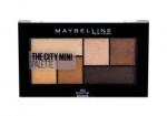 Maybelline The City Mini fard de pleoape 6 g pentru femei 400 Rooftop Bronzes