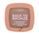 L'Oréal Bronze To Paradise bronzante 9 g pentru femei 03 Back To Bronze