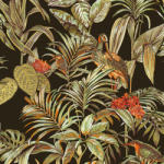 Dutch Wallcoverings Tapet model Pasărea paradisului, negru DE120015 (430613)