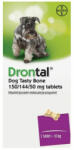 Orion Pharma Dronta Plus 150/144/50 mg ízesített féreghajtó tabletta A. U. V. (1 db tabletta nyitott dobozból)