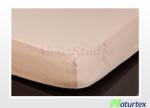 Naturtex Jersey gumis lepedő Homokbarna 140-160x200 cm
