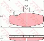 TRW set placute frana, frana disc TRW GDB3323 (GDB3323) - automobilus