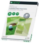 LEITZ Meleglamináló fólia, 80 mikron, A4, fényes, UDT technológiával, "iLam" (LEITZ_74780000) (LEITZ_74780000)