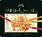 Faber-Castell Creioane Colorate Faber-Castell Polychromos, 24 Culori, Cutie Metal (FC110024)
