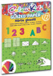 Pigna Hartie glasata A4 Colour Kids Pigna, 12 culori (FYHG01)