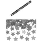  Ezüst Csillagokat Kilövő Konfetti Ágyú, 60 cm-es
