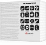 Wearwatch Watchme órával vezérelhető vibrációs tojás - türkiz/ korall