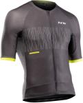 Northwave - tricou pentru ciclism cu maneca scurta Storm Air Jersey - gri antracit galben (89201273-80)