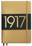 LEUCHTTURM1917 Caiet cu elastic A5, 125 file, dictando, Metallic Leuchtturm1917 auriu LT355517