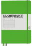 LEUCHTTURM1917 Caiet cu elastic A5, 125 file, dictando, Leuchtturm1917 vernil LT357488