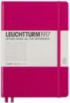 LEUCHTTURM1917 Caiet cu elastic A5, 125 file, dictando, Leuchtturm1917 magenta LT344807