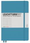 LEUCHTTURM1917 Caiet cu elastic A5, 125 file, dictando, Leuchtturm1917 albastru nordic LT354584