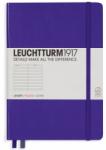 LEUCHTTURM1917 Caiet cu elastic A5, 125 file, dictando, Leuchtturm1917 violet LT346685
