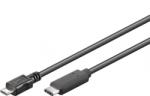  Cablu USB tip C la micro USB 2.0-B T-T 0.6m, KU31CB06BK (KU31CB06BK)