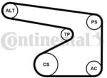 Continental Ctam Set curea transmisie cu caneluri CONTINENTAL CTAM 5PK1355K1 (5PK1355K1) - automobilus