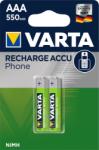 VARTA Phone 2 AAA 550 mAh 58397101402 újratölthető elem (58397101402)