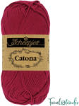 Scheepjes Catona 517 Ruby - rubinvörös pamut fonal - 50gramm