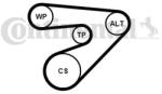 Continental Ctam Set curea transmisie cu caneluri CONTINENTAL CTAM 6PK1453K2 (6PK1453K2) - automobilus