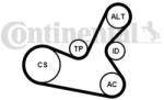 Continental Ctam Set curea transmisie cu caneluri CONTINENTAL CTAM 5PK1300K1 (5PK1300K1) - automobilus