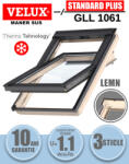 Velux Fereastra mansarda Velux GLL 1061, lemn de pin, 3 sticle, maner sus (GLL CK02 1061)
