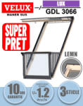Velux Fereastra mansarda balcon VELUX GDL 3066 CABRIO, lemn de pin, 3 sticle (GDL MK19 3066)