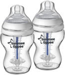 Tommee Tippee Комплект самостерилизиращи се бебешки шишета Tommee Tippee Anti-Colic+ - 2 х 260 ml (TT.0024) - ozone