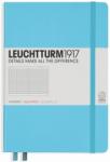LEUCHTTURM1917 Caiet cu elastic A5, 125 file, matematica, Leuchtturm1917 bleu LT357481