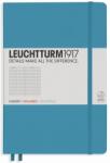 LEUCHTTURM1917 Caiet cu elastic A5, 125 file, matematica, Leuchtturm1917 albastru nordic LT354585