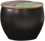 vidaXL Măsuță de cafea, 53 x 43 cm, lemn masiv reciclat (287483) Masa de cafea