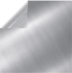 vidaXL Folie solară plutitoare piscină dreptunghiular argintiu 8x5m PE (93080)