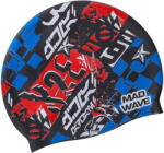 Mad Wave Úszósapka Mad Wave Race Swim Cap Fekete/piros