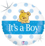 Grabo Balon folie It s a boy ursulet 46 cm - articole-petreceri - 12,99 RON