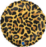 Grabo Balon folie rotund imprimeu leopard 46 cm