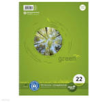 Ursus Green Spirálfüzet Ursus Green Collegeblock, A/4, kockás, 80 lap, 100% újrahasznosított (608570020)