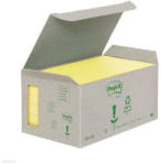 POST-IT öntapadós jegyzettömb, 655-1B 76x127 mm 6 x 100 lap/csm GreenLine sárga