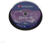Verbatim DVD+R Verbatim 4, 7GB 16x 10db/henger 43498