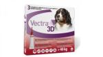 Ceva Vectra 3D Caine Peste 40 kg, 1 Pipeta, EXPIRA 30.04. 2023