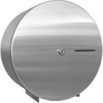 Green Clean Nagytekercses ipari WC-papír tartó 190-230mm átmérőjű mini-midi tekercsekhez, D=275mm, r. m. acél, selyem (GCHINS) - greenclean