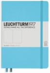 LEUCHTTURM1917 Caiet cu elastic A5, 125 file, velin, Leuchtturm1917 bleu LT357483