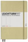 LEUCHTTURM1917 Caiet cu elastic A5, 125 file, velin, Leuchtturm1917 nisipiu LT354595