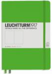 LEUCHTTURM1917 Caiet cu elastic A5, 125 file, velin, Leuchtturm1917 vernil LT357491