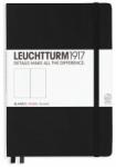 LEUCHTTURM1917 Caiet cu elastic A5, 125 file, velin, Leuchtturm1917 negru LT311333
