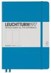 LEUCHTTURM1917 Caiet cu elastic A5, 125 file, velin, Leuchtturm1917 albastru azur LT346696