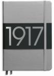 LEUCHTTURM1917 Caiet cu elastic A5, 125 file, velin, Metallic Leuchtturm1917 argintiu LT355520