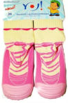  YO! Lány zoknicipő 24-es rózsaszín - babyshopkaposvar